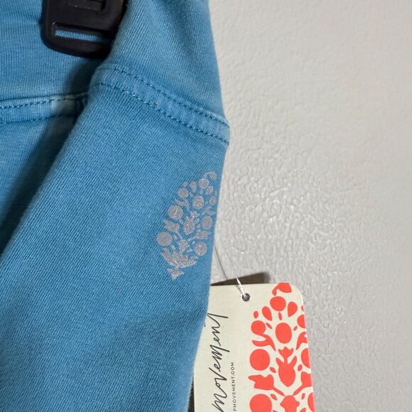 FP Movement Free People Hot Shot Mini Skort Women's Large Misty Blue Active NWT - Picture 6 of 12